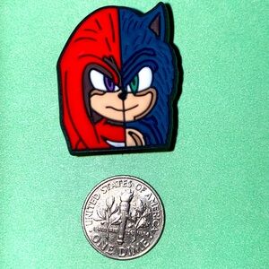 (10 for $15) Knuckles & Sonic The Hedgehog Crocs Shoe Charms